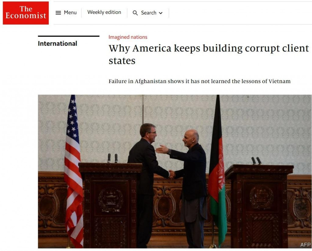 &lt;p&gt;The Economist: Zašto Amerika gradi korumpirane sluganske države&lt;/p&gt;
