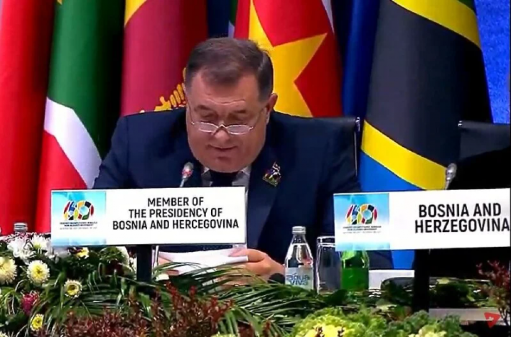 &lt;p&gt;Dodik na summitu Pokreta nesvrstanih&lt;/p&gt;
