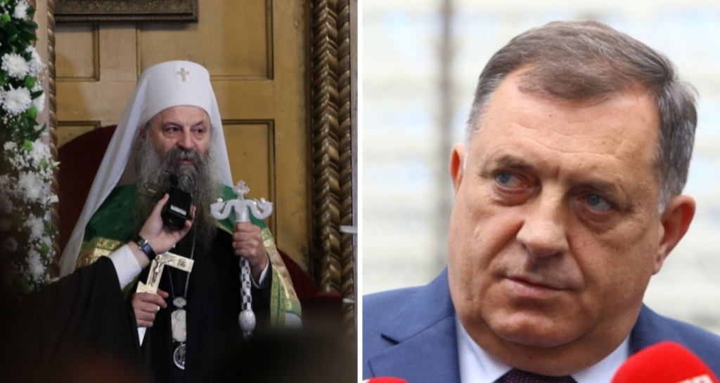 &lt;p&gt;Porfirije i Milorad Dodik&lt;/p&gt;
