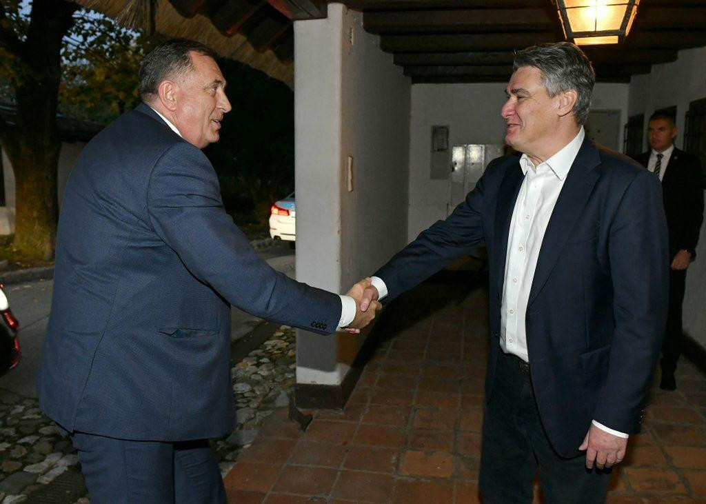 &lt;p&gt;Predsjednik Milanović sastao se s predstavnikom srpskog naroda u BiH Miloradom Dodikom&lt;/p&gt;
