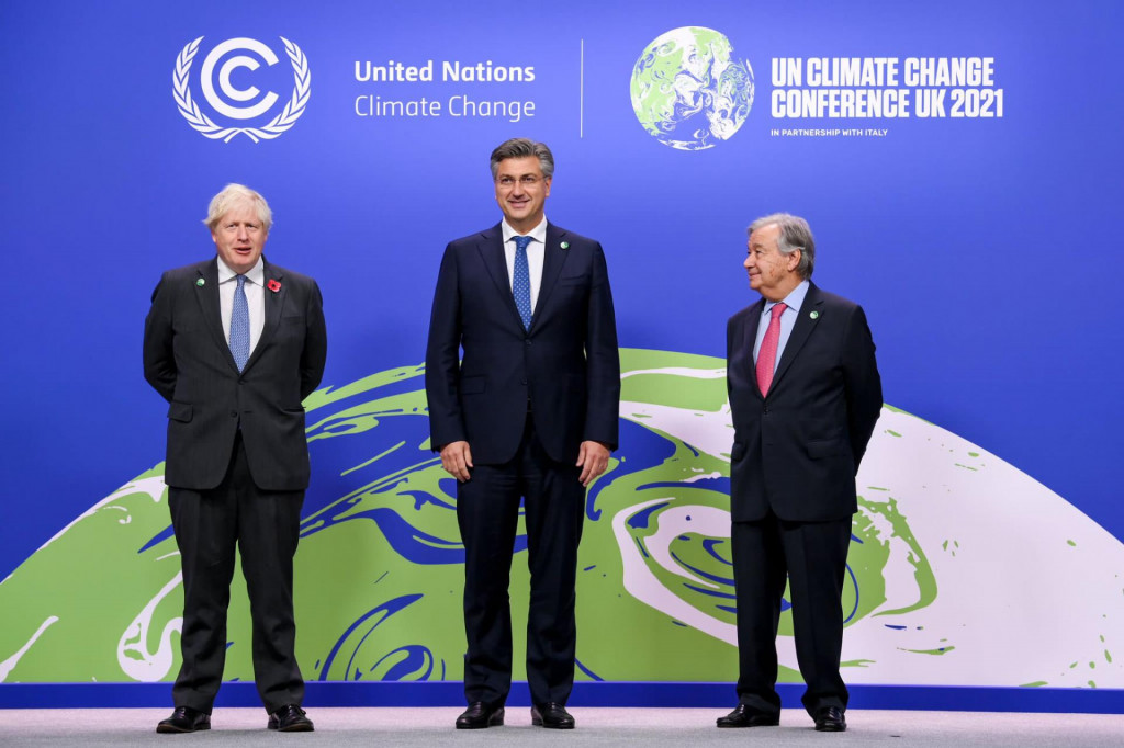 &lt;p&gt;Glasgow, 01.11.2021 - Klimatski samit u Glasgowu. Među svjetskim liderima bio je i hrvatski premijer Andrej Plenković (&lt;/p&gt;
