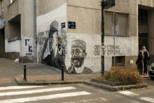 U Beogradu osvanuo mural četničkom vođi Draži Mihailoviću, i to pokraj onog Mladićevog
&lt;br&gt;