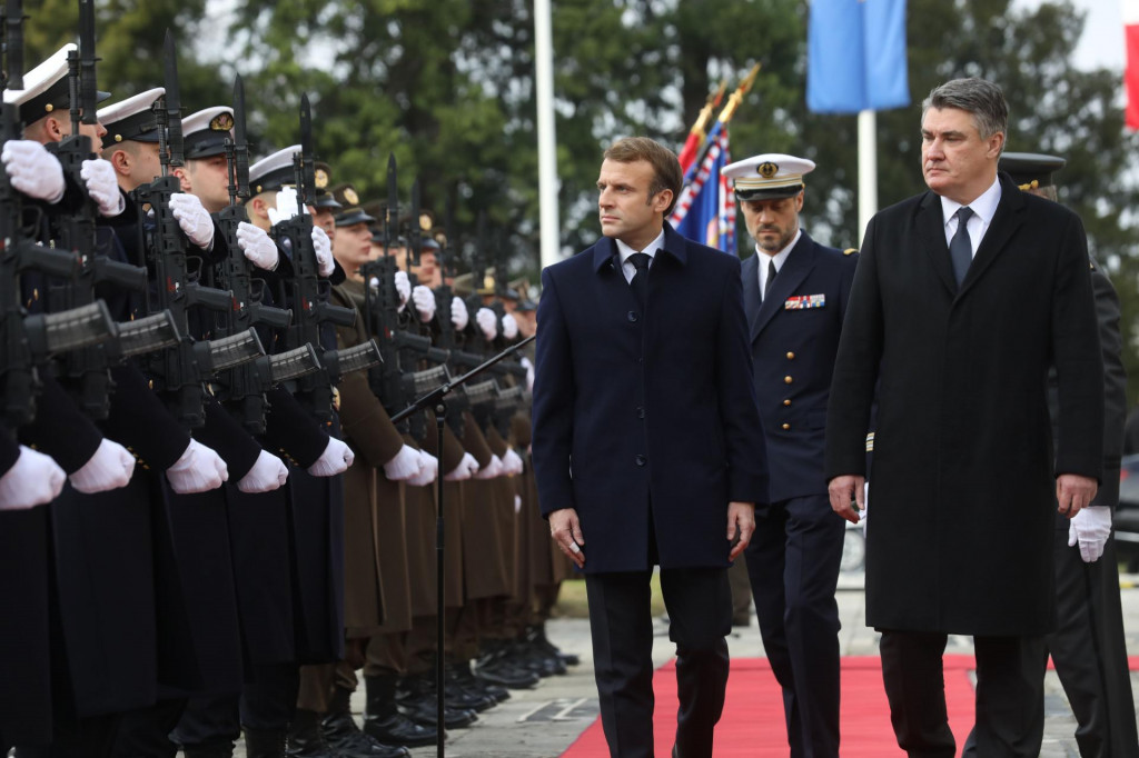 &lt;p&gt;Macron i Milanović&lt;/p&gt;
