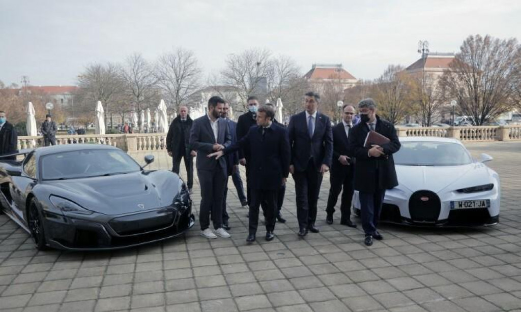 &lt;p&gt;Macron i Plenković razgledali Rimčev i Bugattijev automobil&lt;/p&gt;
