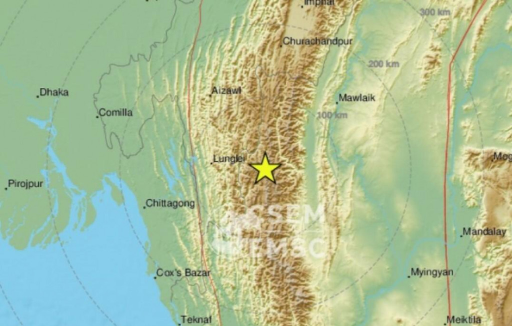 &lt;p&gt;Snažni potres magnitude 6,1 pogodio područje Mijanmara i Indije&lt;/p&gt;
