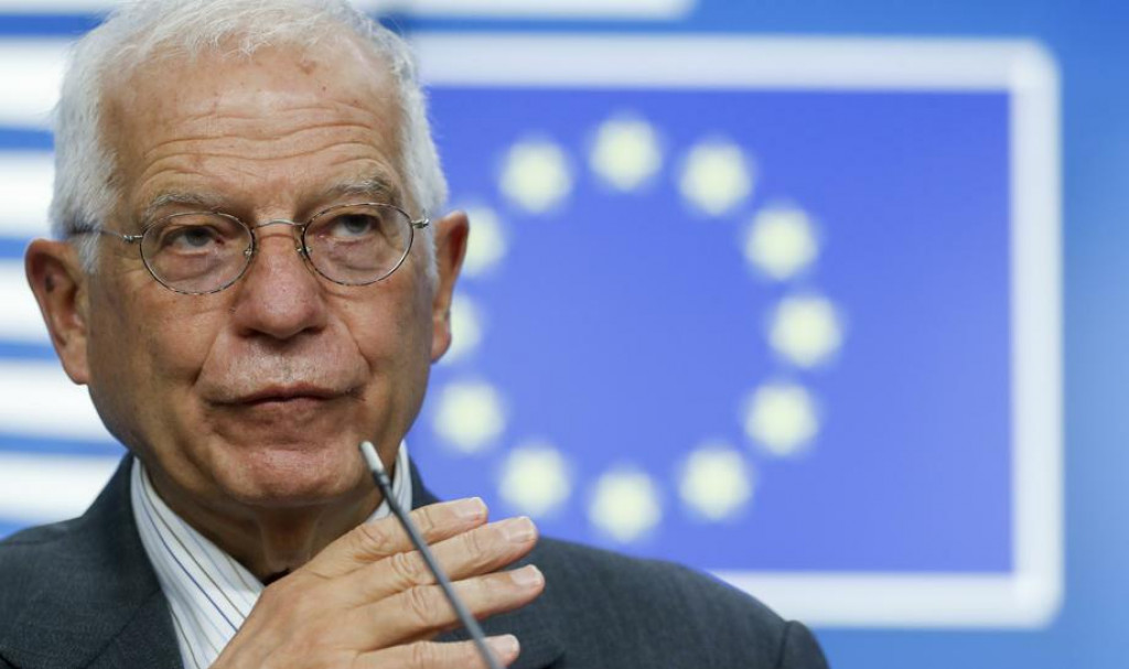 &lt;p&gt;epa08830927 European High Representative of the Union for Foreign Affairs, Josep Borrell gives a press briefing at the end an informal video conference of EU Defense ministers in Brussels, Belgium, 20 November 2020. EPA-EFE/OLIVIER HOSLET/POOL&lt;/p&gt;
