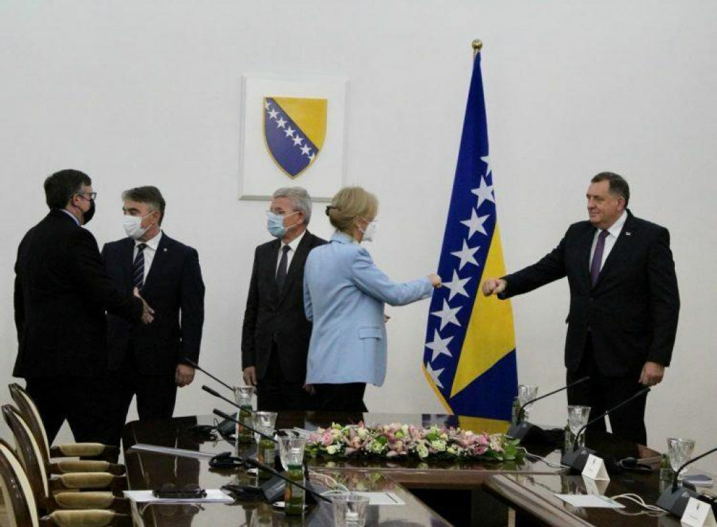 &lt;p&gt;Palmer, Komšić, Džaferović, Eichhorst i Dodik&lt;/p&gt;
