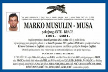 &lt;p&gt;U prometnoj nesreći poginuo 30-godišnji Marko Musulin Musa&lt;/p&gt;
