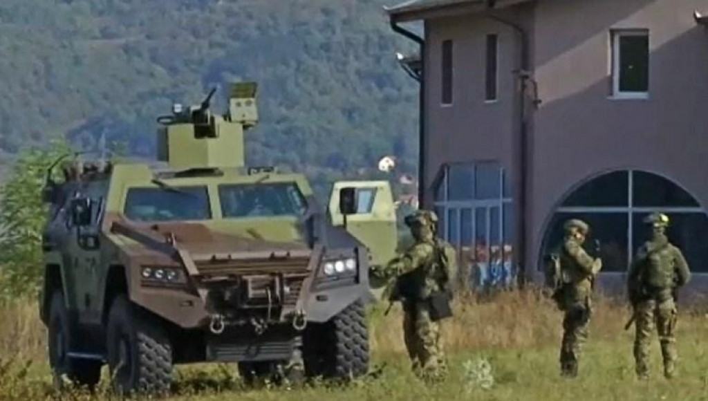 &lt;p&gt;Vojska Srbije nadomak granice s Kosovom&lt;/p&gt;
