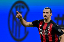 &lt;p&gt;Ac Milan Swedish forward Zlatan Ibrahimovic gestures during the Italian Serie A football match between Inter Milan and AC Milan at the San Siro stadium in Milan on October 17, 2020.,Image: 564102964, License: Rights-managed, Restrictions:, Model Release: no&lt;/p&gt;
