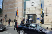 &lt;p&gt;U zgradu Delegacije EU stigli Dodik, Čović i Izetbegović&lt;/p&gt;

