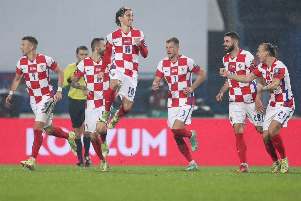 &lt;p&gt;Luka Modrić, Ivan Perišić, Marcelo Brozović, Joško Gvardiol&lt;/p&gt;
