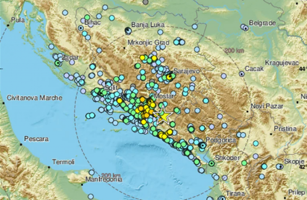 &lt;p&gt;Novi potres s epicentrom kod Stoca&lt;/p&gt;
