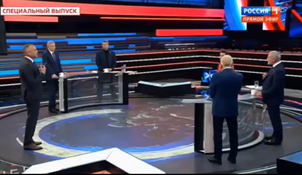 &lt;p&gt;Mučna rasprava na ruskoj televiziji&lt;/p&gt;
