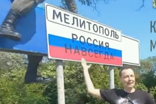 &lt;p&gt;”Rusija zauvijek”, novi natpis pred ulazom u ukrajinski grad&lt;/p&gt;
