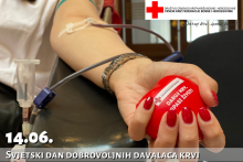 &lt;p&gt;Svjetski dan dobrovoljnih darivatelja krvi: Daruj krv, spasi život&lt;/p&gt;
