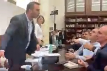 &lt;p&gt;Incident u parlamentu Sjeverne Makedonije&lt;/p&gt;
