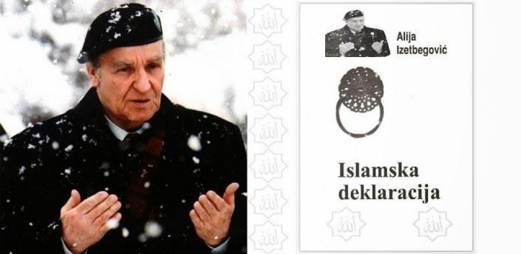 &lt;p&gt;Alija Izetbegović: Islamski preporod ne može započeti bez vjerske, ali se ne može uspješno nastaviti i dovršiti bez političke revolucije.&lt;/p&gt;
