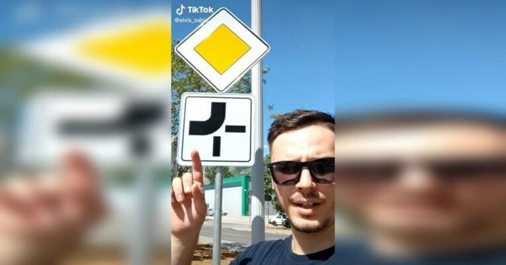 Kombinacija prometnih znakova u Mostaru zbunila ljude
