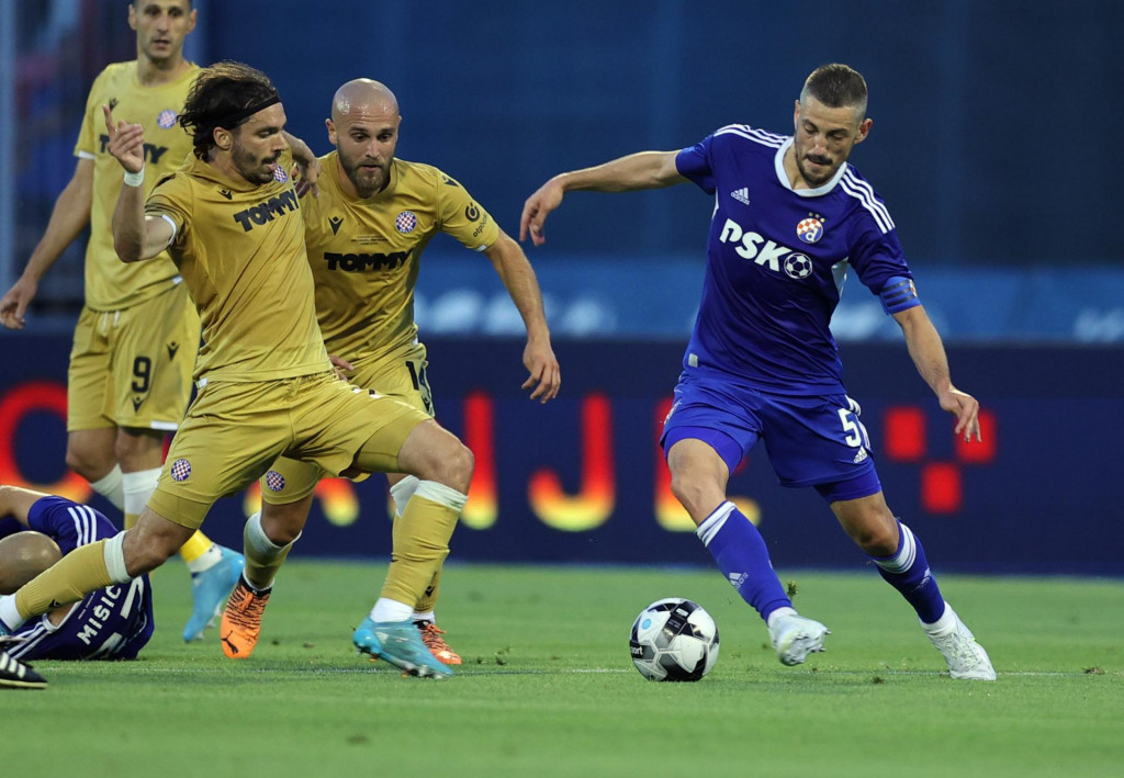 &lt;p&gt;Zagreb, 9.7.2022 - Utakmica Superkupa između nogometaša Dinama i Hajduka u Zagrebu na stadionu Maksimir. Na slici Arijan Ademi.&lt;/p&gt;
