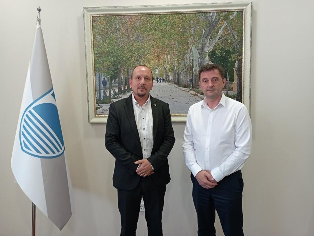 Gradonačelnik Kordić primio u posjet gradonačelnika Knina