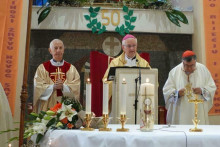 &lt;p&gt;Na patron Banjolučke biskupije i katedrale sv. Bonaventure biskup Komarica i mons. Orlovac proslavili 50. obljetnicu svećeništva&lt;/p&gt;
