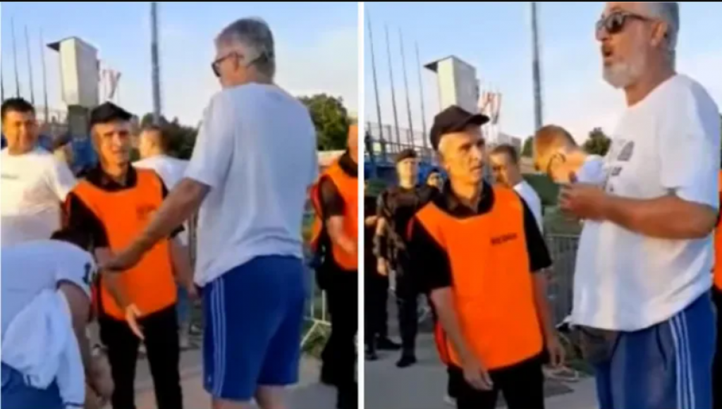 &lt;p&gt;Sukob Hajdukovog navijača s policijom&lt;/p&gt;
