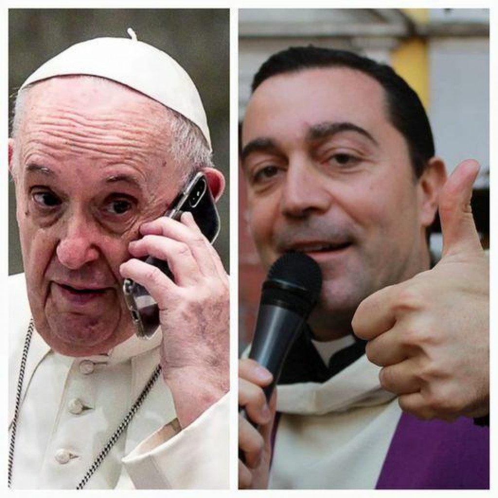 Bivši DJ Madonna zaredio se pa napravio pobožni rave party, a onda ga je, očaran, nazvao i sam Papa