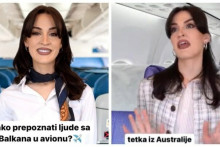 &lt;p&gt;Stjuardesa pokazala kako prepoznaje Balkance u avionu: Od tetke iz Australije do reality zvijezde&lt;/p&gt;
