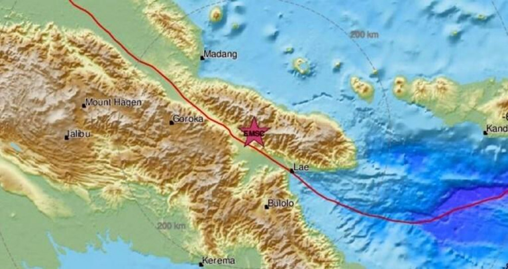 &lt;p&gt;Jak potres magnitude 7,6 po Richteru pogodio Papua Novu Gvineju&lt;/p&gt;
