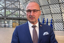 &lt;p&gt;Bruxelles, 16.5.2022.- Hrvatski ministar vanjskih poslova Gordan Grlić Radman izjavio je u Bruxellesu nakon sastanka ministara vanjskih poslova dr�ava članica EU-a kako se nada će Sabor ratificirati pristupanje Finske i �vedske u NATO prije samita Saveza u Madridu krajem lipnja.&lt;br /&gt;
foto HINA/ Slavko Vukadin/ ua&lt;/p&gt;
