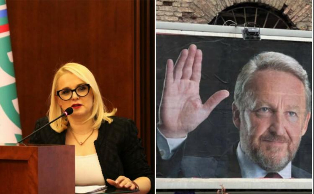 &lt;p&gt;Usporedila Izetbegovićev plakat s fašističkim pozdravom, pa kažnjena sa 5.000 KM&lt;/p&gt;
