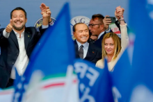 &lt;p&gt;Salvini, Berlusconi i Meloni&lt;/p&gt;
