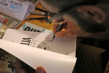 &lt;p&gt;MOSTAR, 1. listopada (FENA) - Dvodnevni festival stripa ”Mostarski strip vikend”, koji je ove godine okupio rekordan broj umjetnika iz svijeta stripa, otvoren je u subotu u Hrvatskom domu hercega Stjepana Kosače.(Foto FENA/Mario Obrdalj)&lt;/p&gt;
