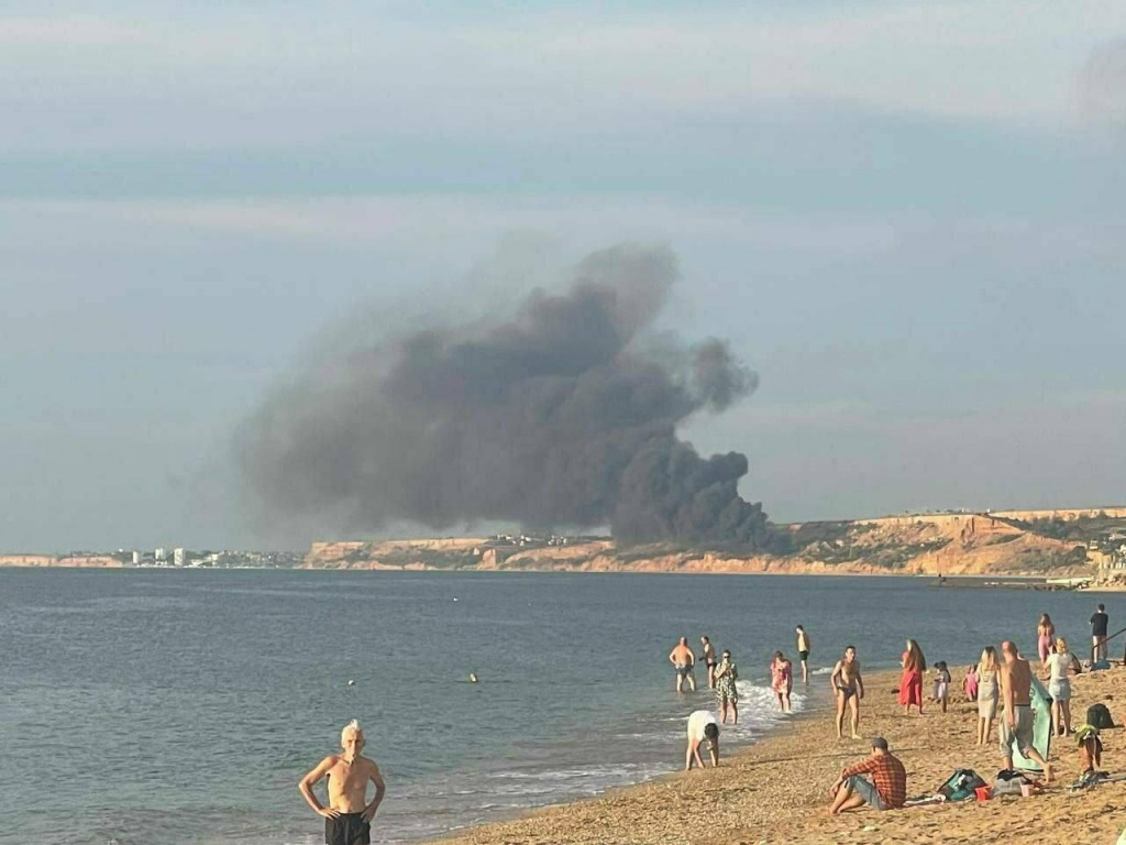 &lt;p&gt;Zapalio se zrakoplov na Krimu&lt;/p&gt;
