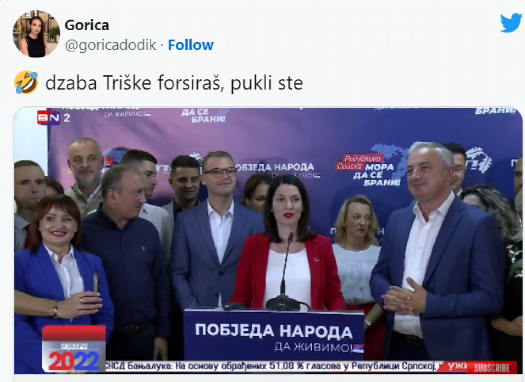 &lt;p&gt;Objava Gorice Dodik&lt;/p&gt;
