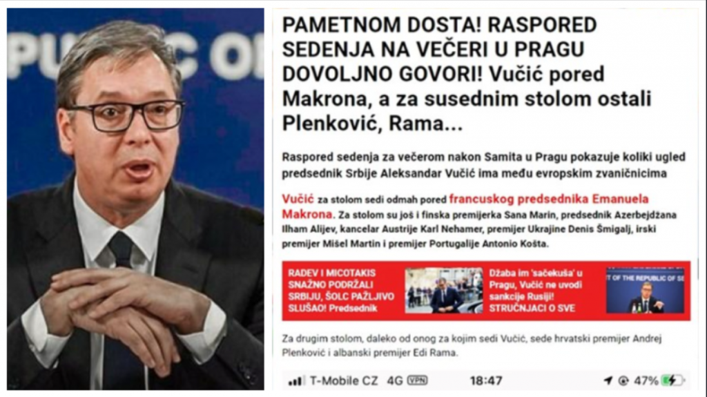 &lt;p&gt;Vučićev tabloid slavi ”pobjedu”&lt;/p&gt;
