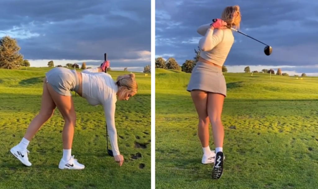 &lt;p&gt;Golferica Paige Spiranac pokazala kako pravilno udarati lopticu&lt;/p&gt;
