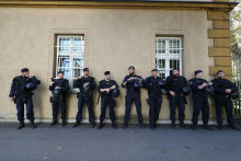 &lt;p&gt;18.10.2022.,Zagreb - Policija ispred Opcinskog kaznenog suda u Ilici uoci sudjenja Marku Franciskovicu Photo: Jurica Galoic/PIXSELL&lt;/p&gt;
