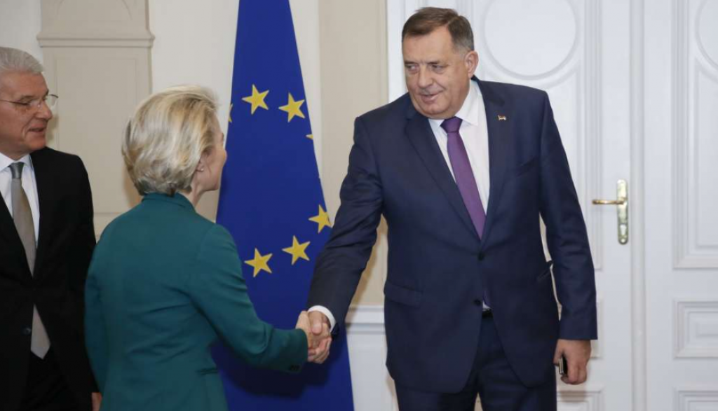 &lt;p&gt;Ursula von der Leyen i Milorad Dodik&lt;/p&gt;
