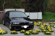 &lt;p&gt;BMW okružen cvjetnim aranžmanima&lt;/p&gt;
