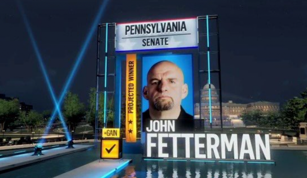 &lt;p&gt;John Fetterman&lt;/p&gt;
