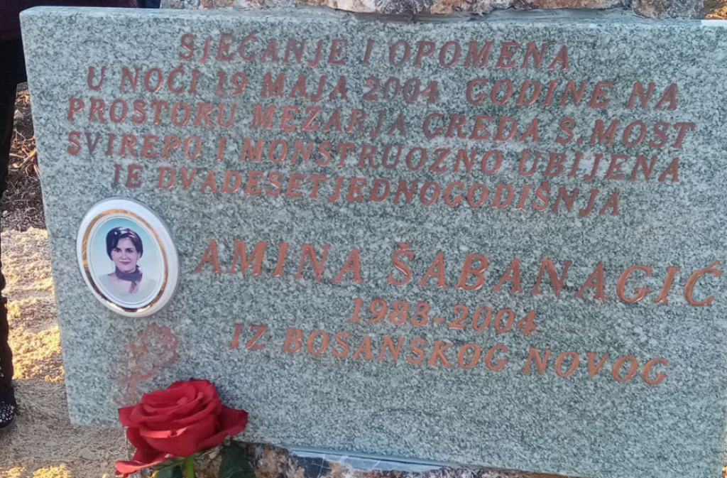 &lt;p&gt;Otkriven spomenik monstruozno ubijenoj Amini Šabanagić&lt;/p&gt;
