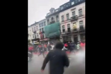 &lt;p&gt;Navijači Maroka nakon utakmice izazvali kaos na ulicama Bruxellesa&lt;/p&gt;
