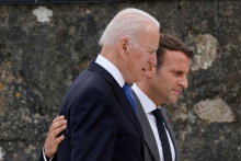 &lt;p&gt;Joe Biden i Emmanuel Macron&lt;/p&gt;
