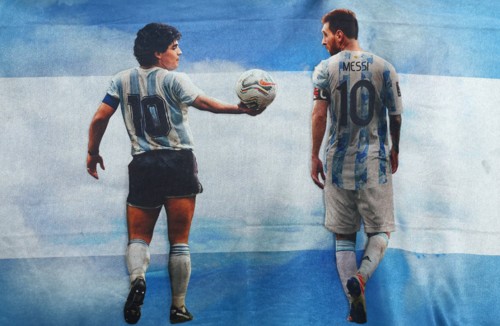&lt;p&gt;Diego Maradona i Lionel Messi&lt;/p&gt;
