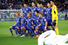 &lt;p&gt;Al Wakrah, 05.12.2022. - Utakmica osmine finala Svjetskog nogometnog prvenstva Japan - Hrvatska na stadionu Al Janoub. Na fotografiji nogometaši Japana.&lt;/p&gt;
