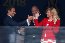 &lt;p&gt;Emmanuel Macron i Kolinda Grabar Kitarović&lt;/p&gt;
