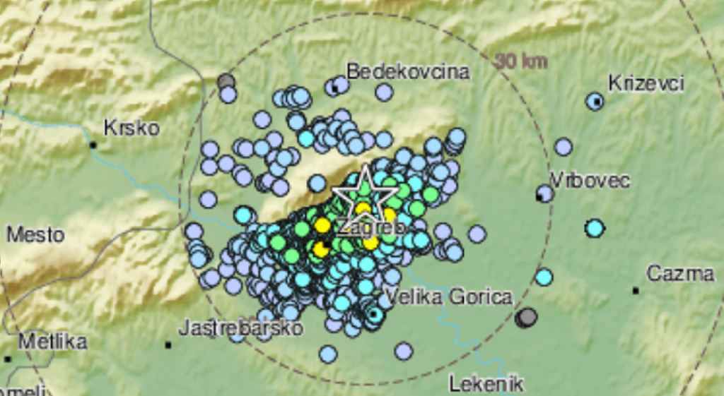 &lt;p&gt;Potres kod Zagreba&lt;/p&gt;
