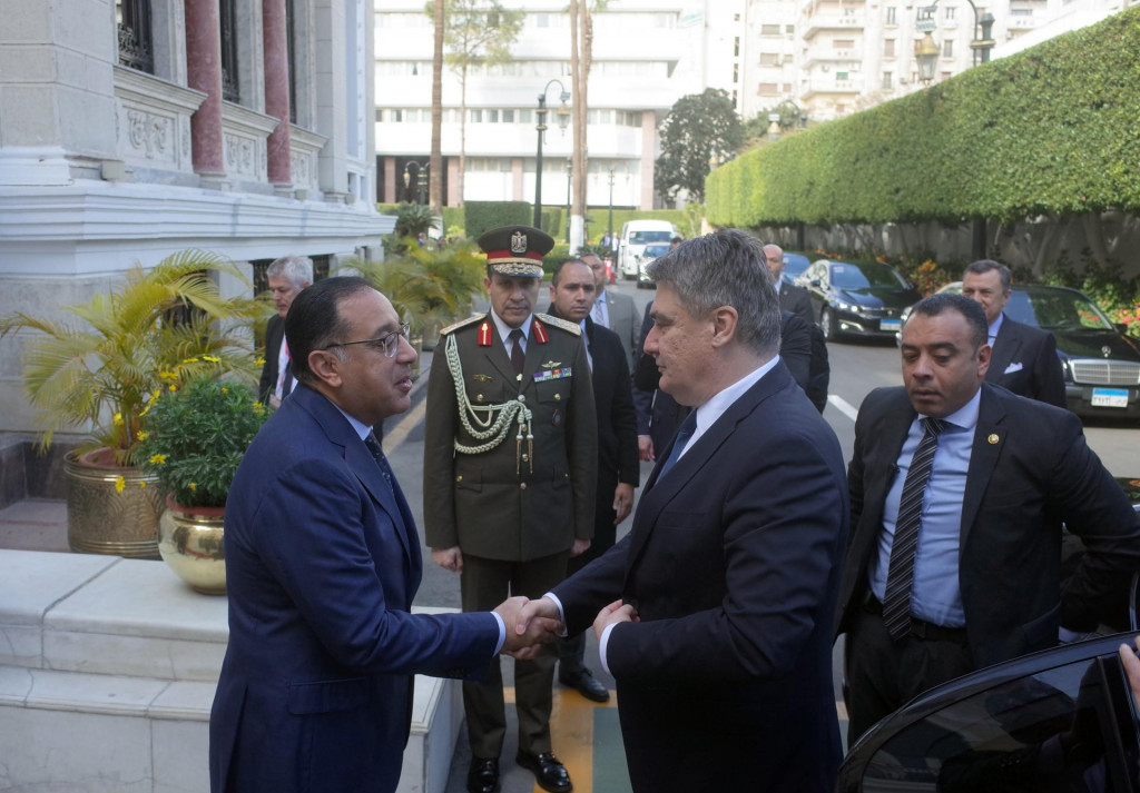 &lt;p&gt;Hrvatski predsjednik Zoran Milanović sastao se s egipatskim premijerom Mostafom Madbulijem&lt;/p&gt;
